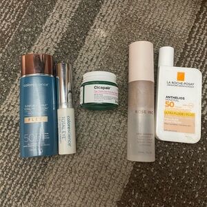 Tinted SPF lot - Colorscience flex, rose inc , dr jart and la Roche po say